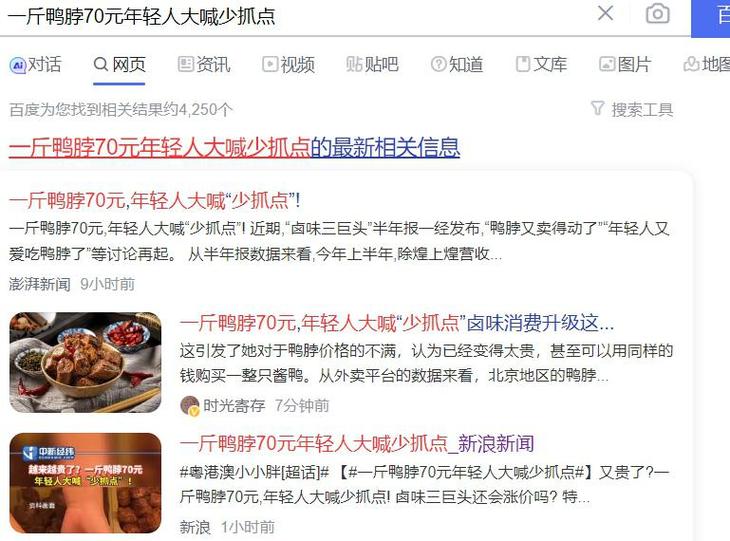 鸭脖利润有多大