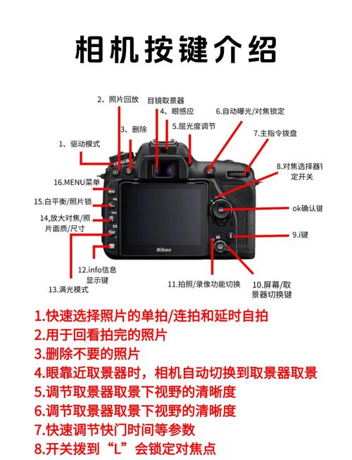 尼康相机功能键基本使用说明图