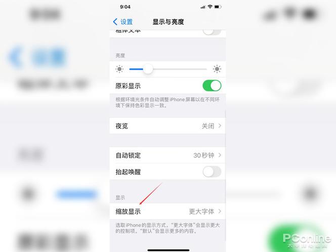 苹果自动放大怎么关闭截图