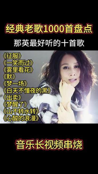 那英唱过的歌曲有哪些缩略图