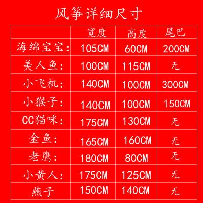 风筝最佳三个尺寸截图