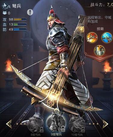 乱世王者弩兵和弓兵的区别