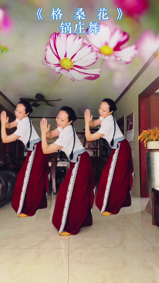 舞蹈中的手舞花动作视频截图