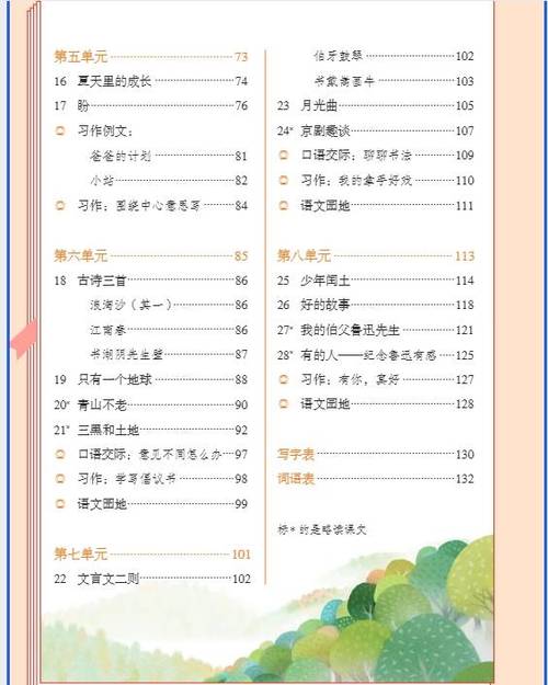 课课通六年级电子课本缩略图