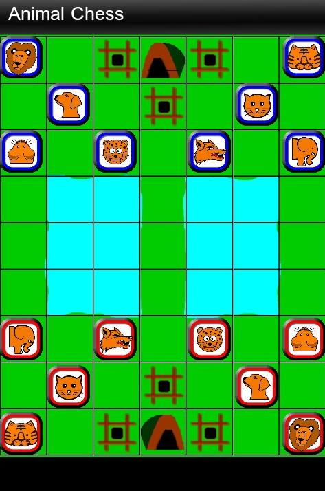 斗兽棋盘