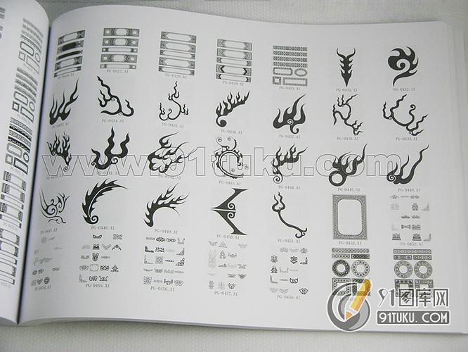 雕刻图案大全图纸