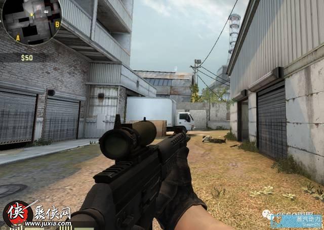 csgo如何左手持枪