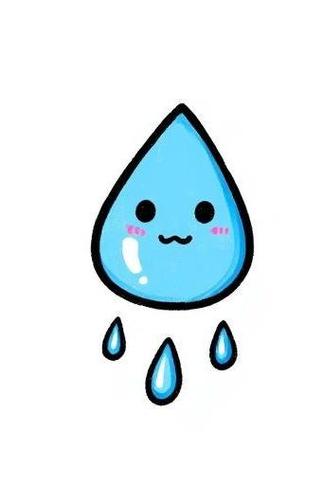 雨滴表情符号