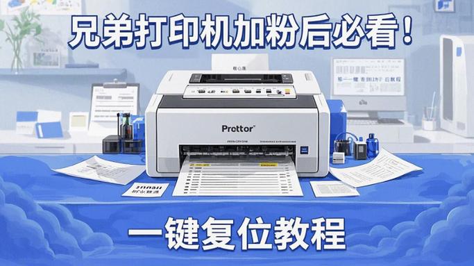 brother打印机复位键在哪图标