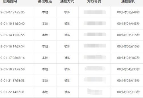 移动打印通话记录需要什么