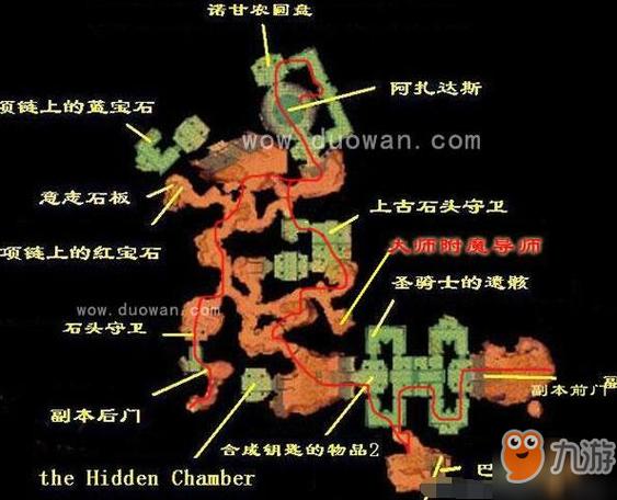 奥达曼任务密室地图室在哪