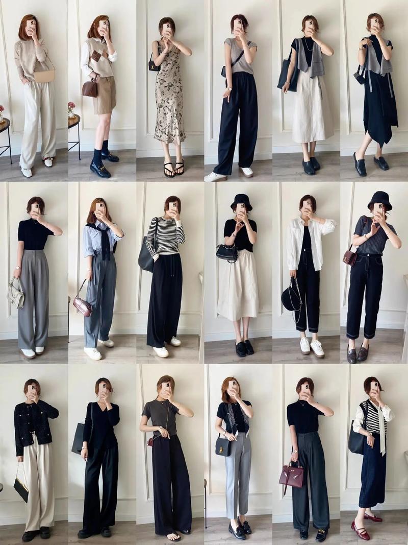 衣服搭配女装颜色技巧图片