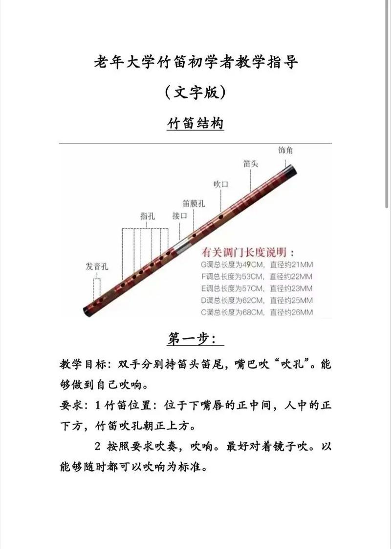 如何减小竹笛的声音