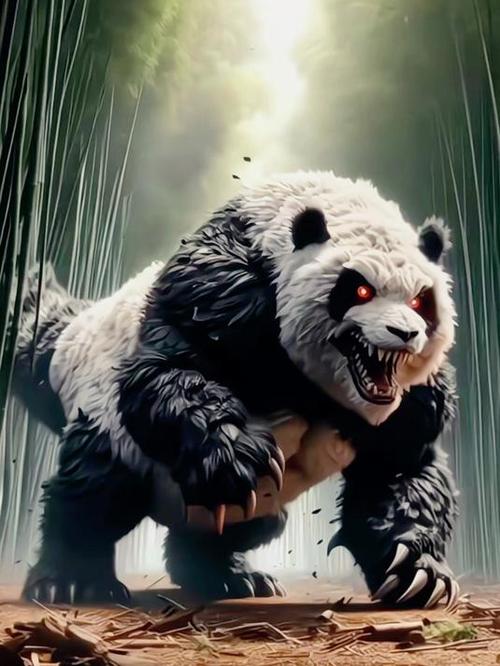 独一无二霸气熊猫图片截图