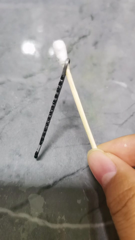 自制触屏笔不用棉签