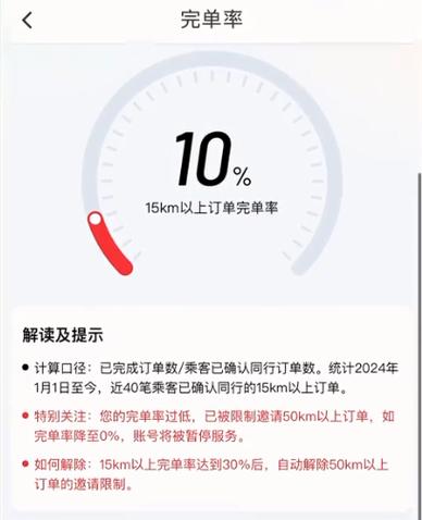 滴滴完单率是什么