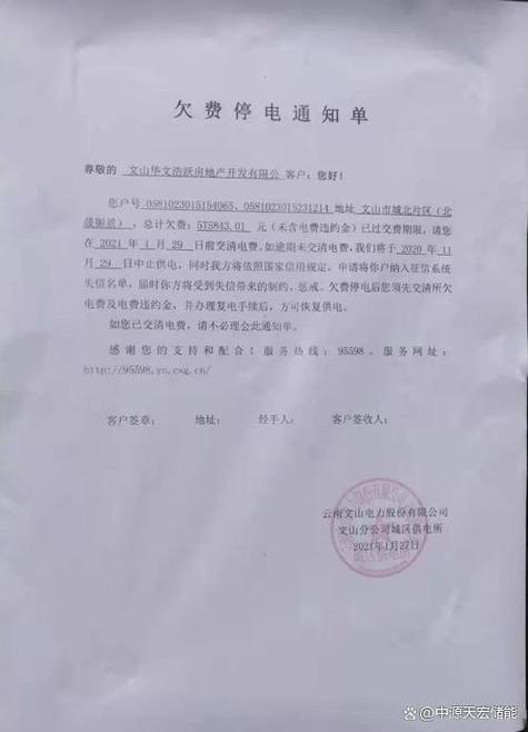 电费欠费上征信吗