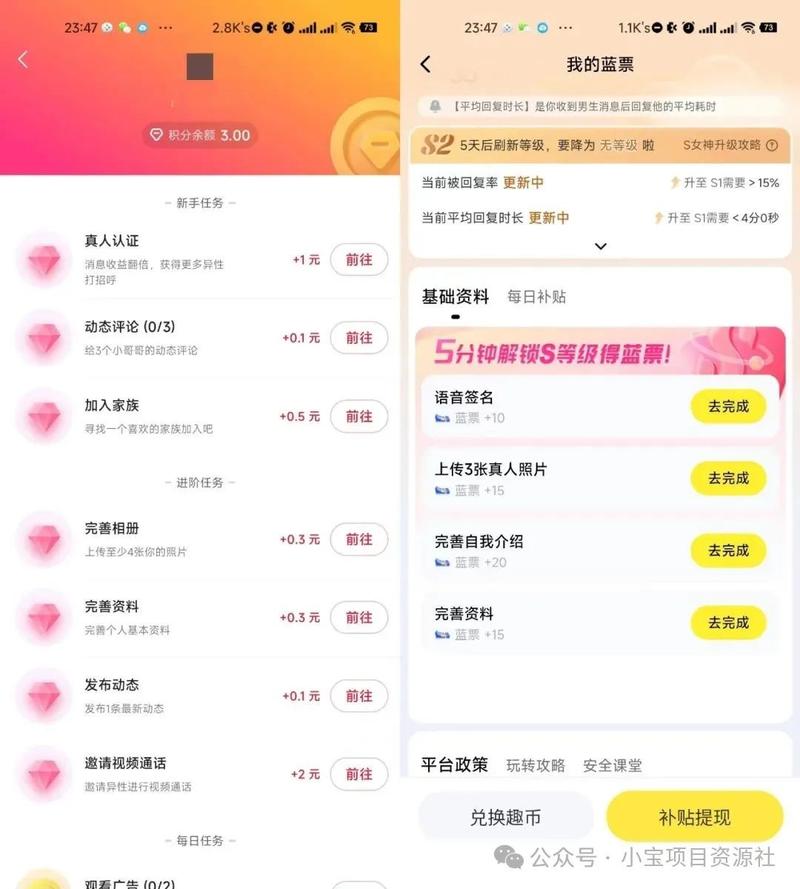 女生聊天赚钱的平台