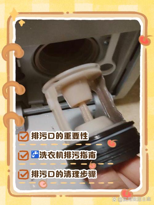 洗衣机排水口堵塞图解截图