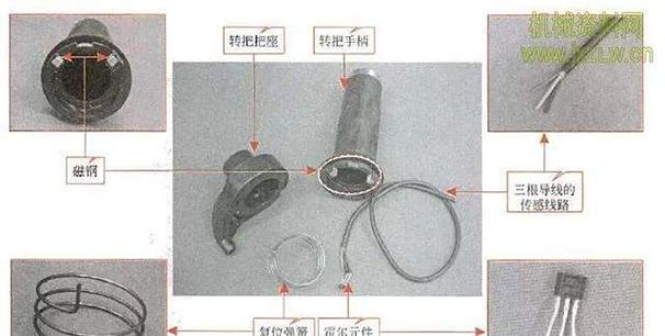 电动车左边手把脱落一半怎么修