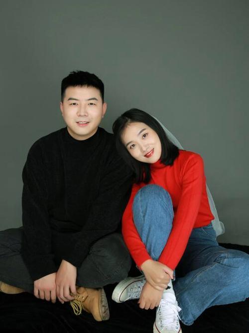 夫妻照做成个人照