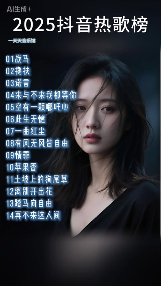 2025抖音最火歌曲