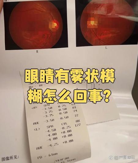 眼睛看着有雾是什么原因