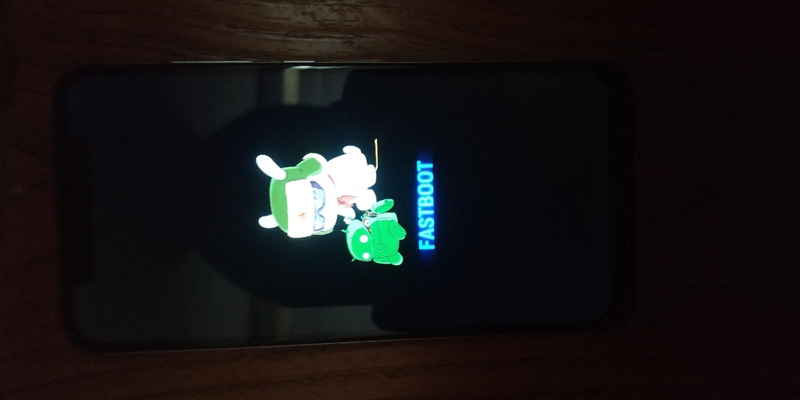 小米8开机出现fastboot
