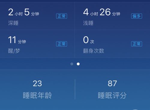 蜗牛睡眠评分多少正常截图