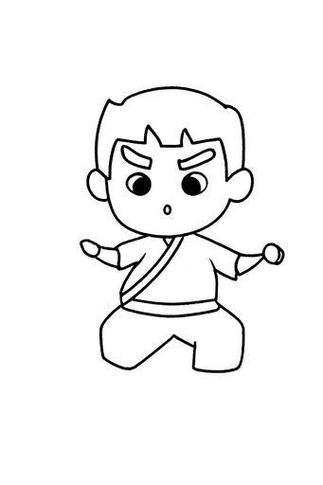 火柴人功夫小子