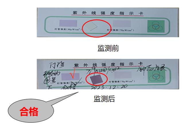 紫外线强度指示卡使用方法