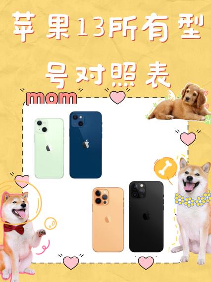 苹果13有几种型号图标
