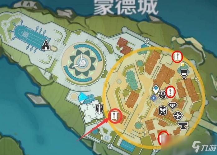 原神 在蒙德城内寻找海报与告示牌