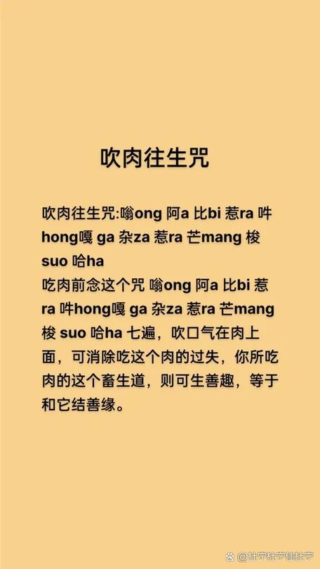 定身咒正确念法