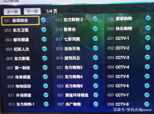 电信网络电视如何看频道截图