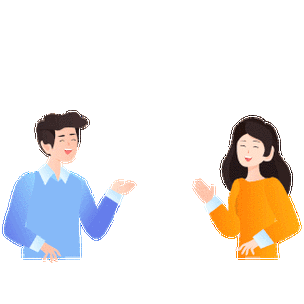 双人对话视频素材