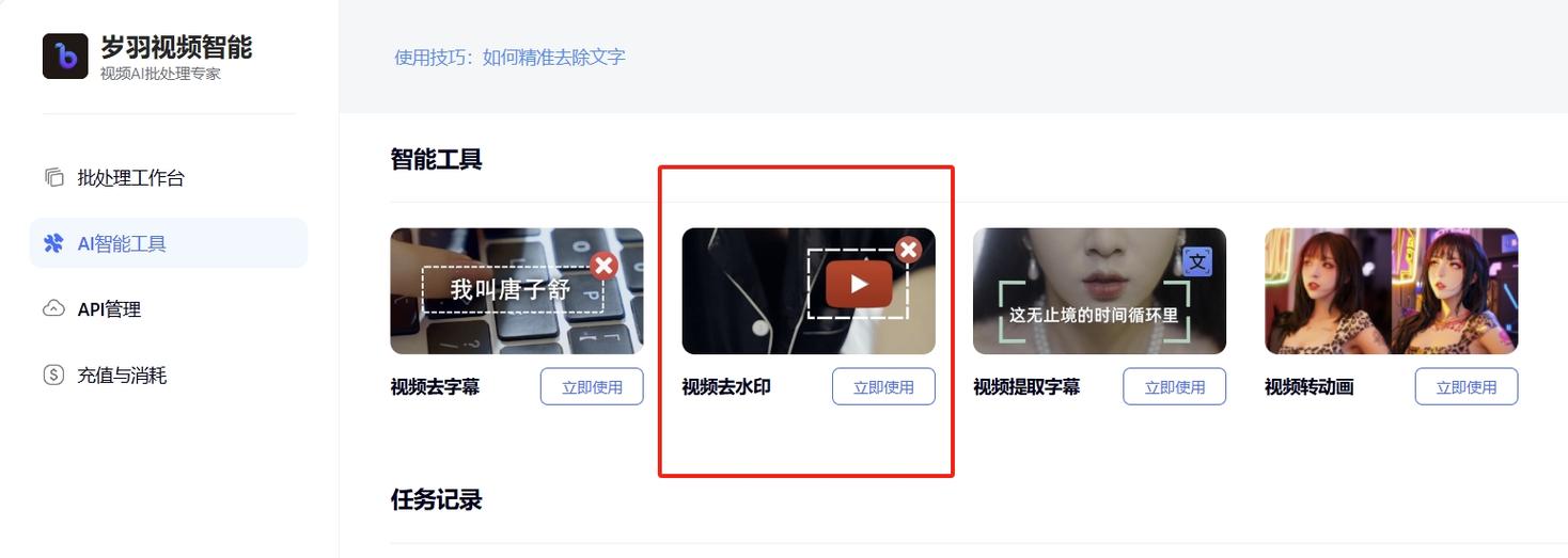 水印去除视频水印