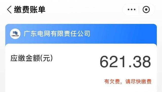 电费可以欠费多少钱呢截图