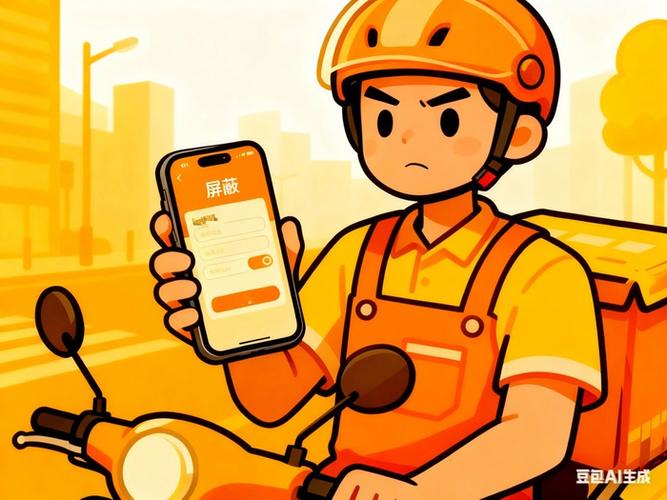 美团外卖怎么屏蔽顾客图标