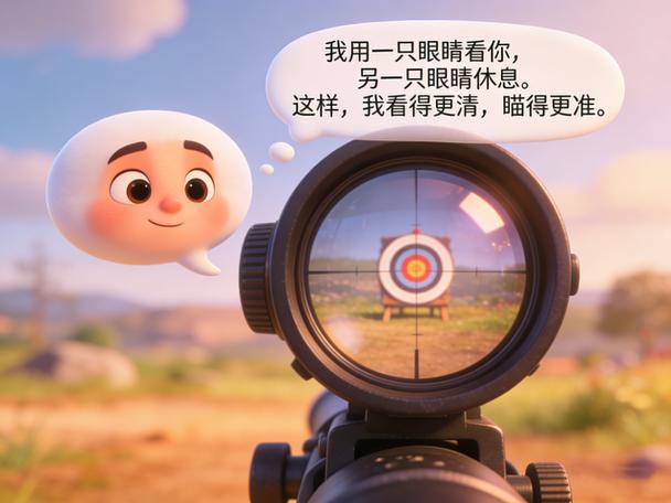 瞄准为什么要闭一只眼