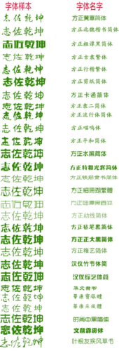 好看免费的字体下载