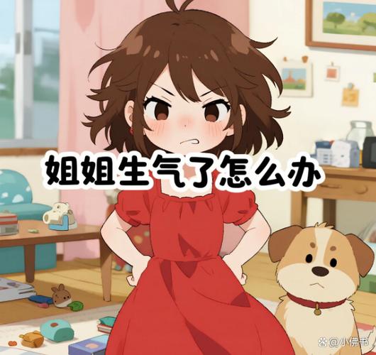 姐姐生气了