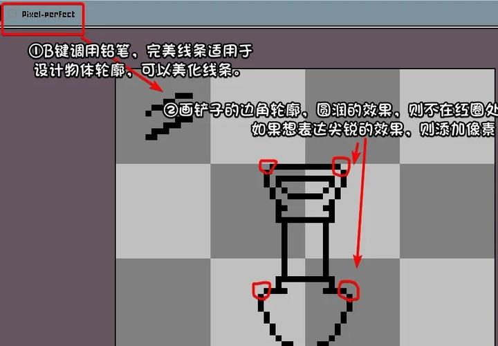 调整像素大小的步骤图标