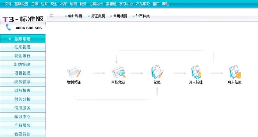 用友软件打印凭证纸张大小如何设置