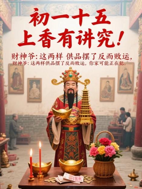 财神上香的正确时间