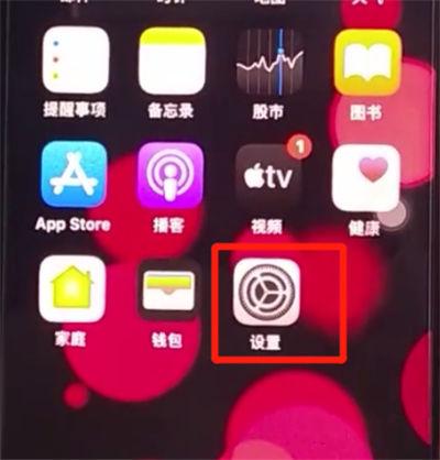 ios13怎么取消右滑相机