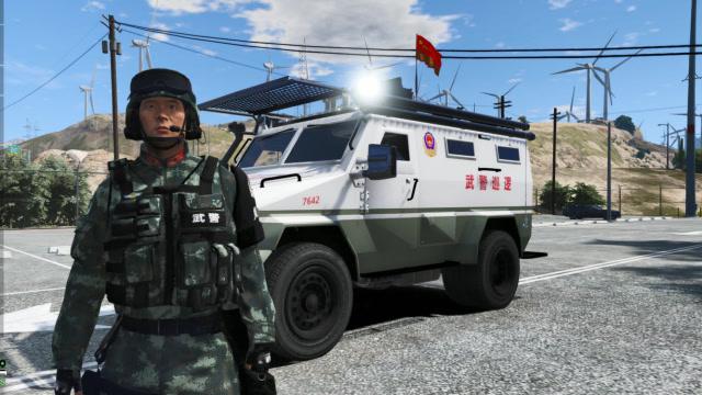洛圣都执法先锋中国警察