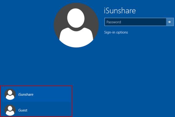 win10登陆时如何切换用户缩略图