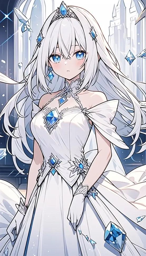二次元少女头像缩略图