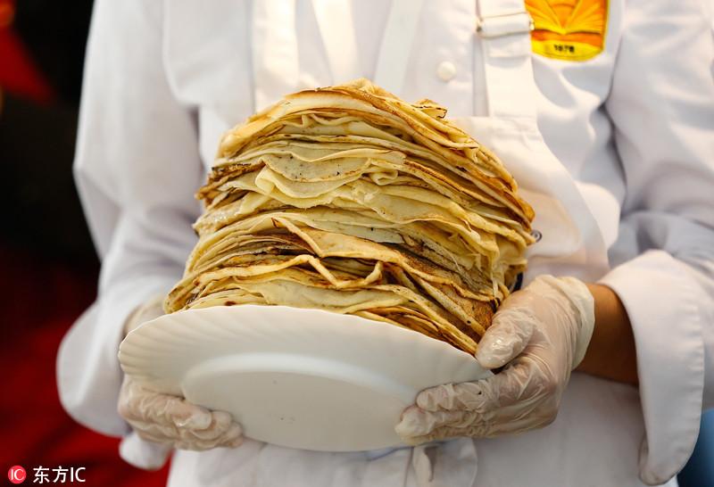 烙煎饼的鏊子